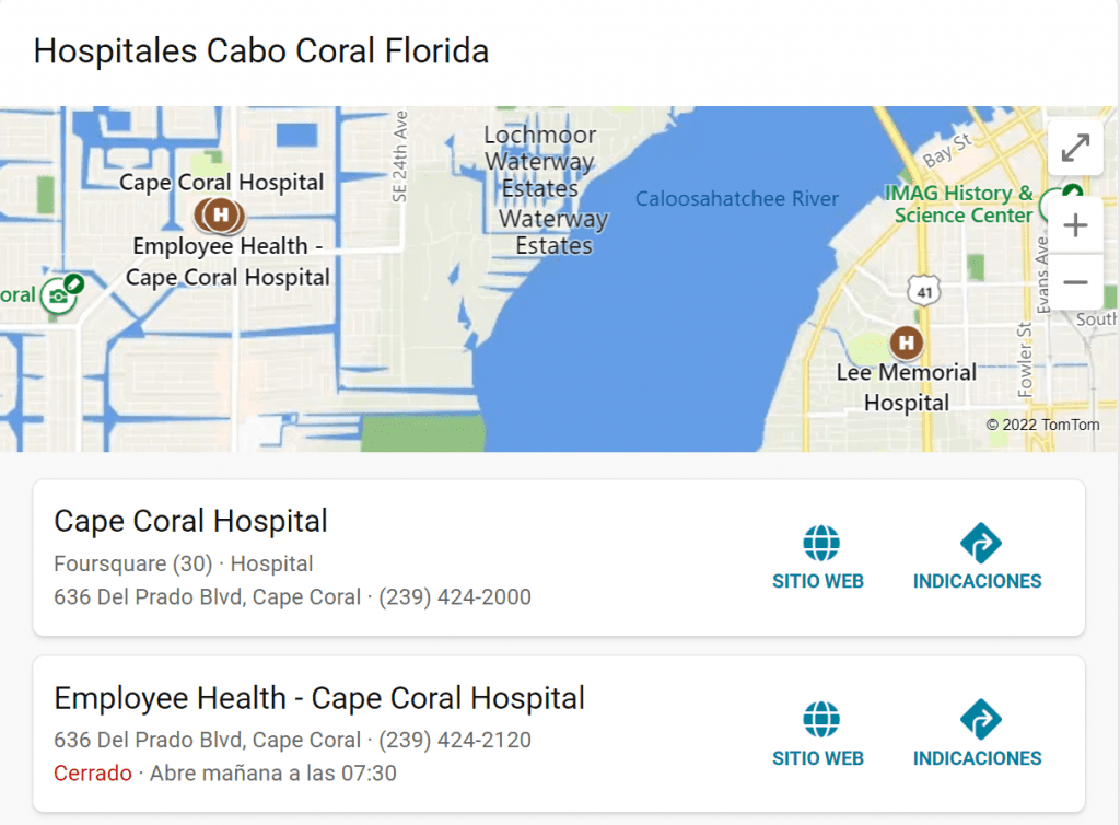 Seguros médicos en Cape Coral