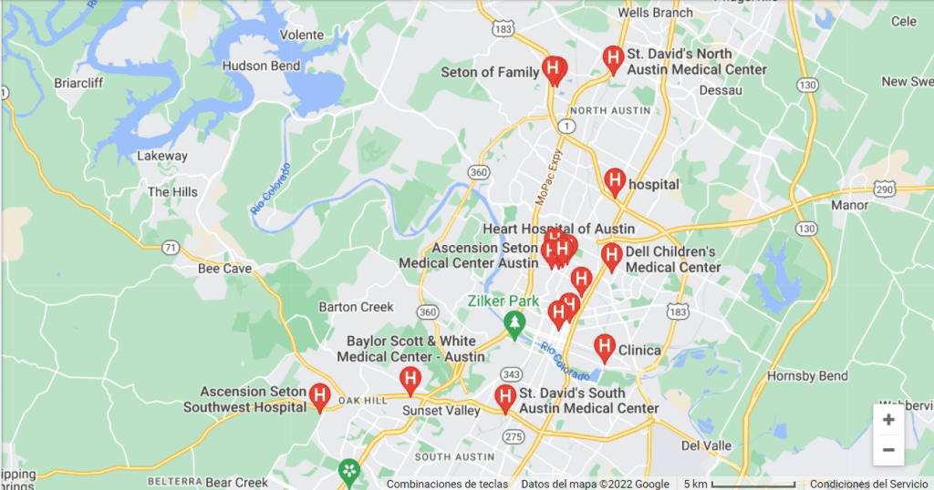 Seguros médicos en Austin