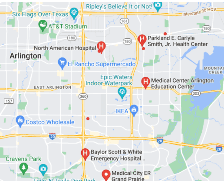 Seguros médicos en Grand Prairie
