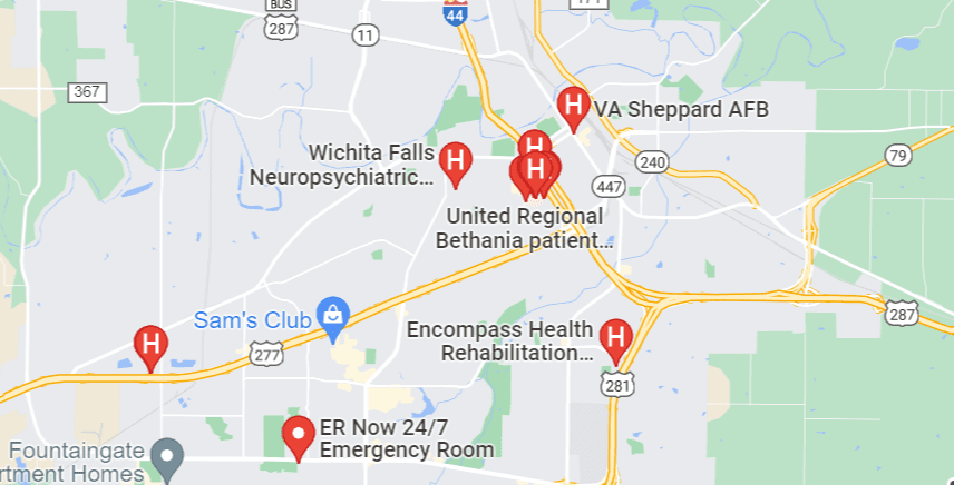Seguros médicos en Wichita Falls Hospitales