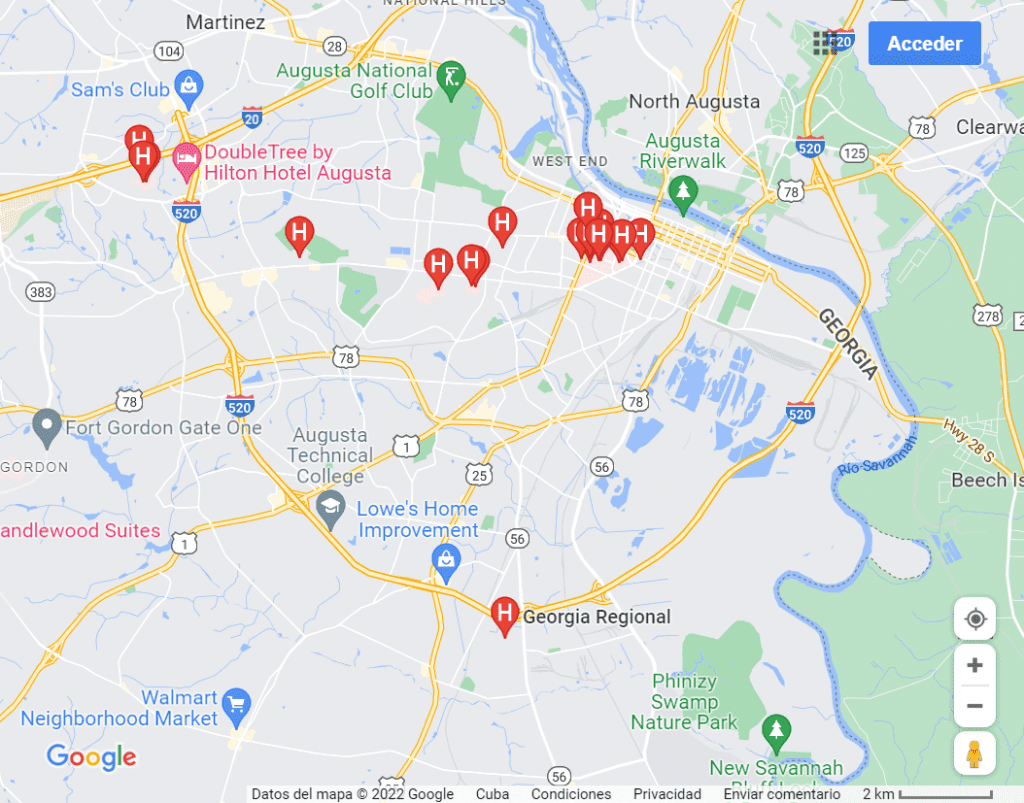 Seguros médicos en Augusta