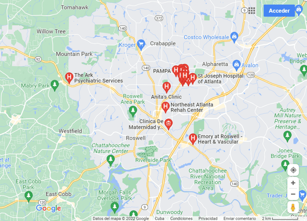 Seguros médicos en Roswell