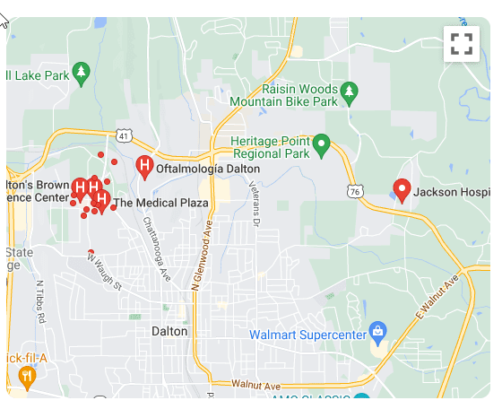 hospitales seguros médicos en dalton