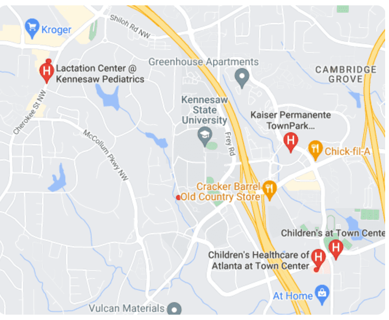 hospitales seguros médicos en Kennesaw