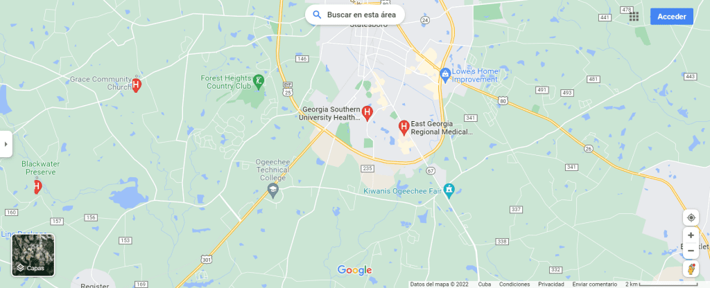 Seguros médicos en Statesboro