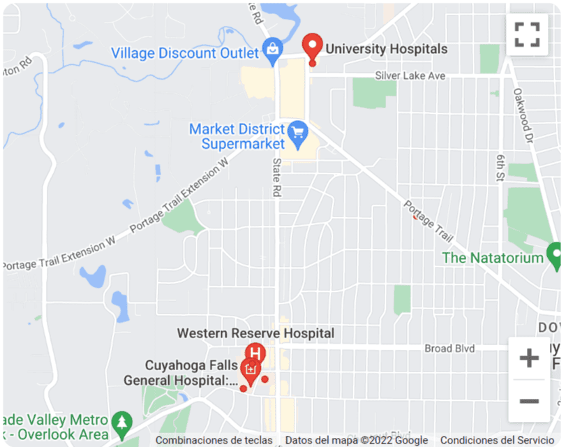 Seguros médicos en Cuyahoga Falls