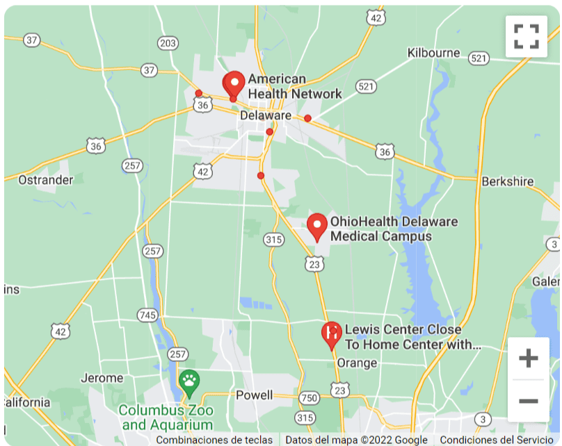 Mercado de seguros médicos en Delaware OH