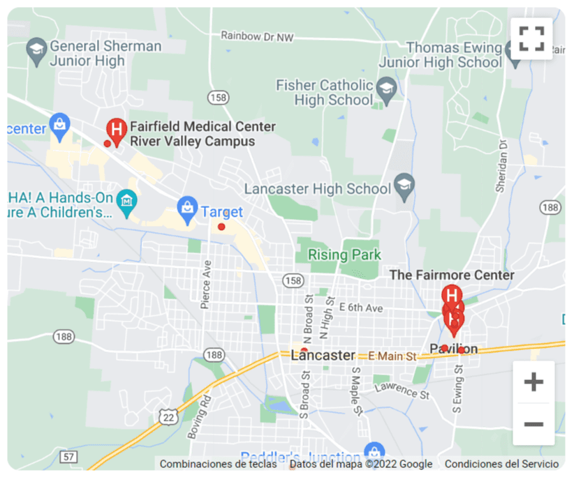 Seguros médicos en Lancaster OH