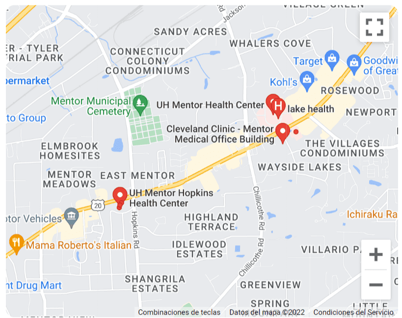 Seguros médicos en Mentor OH