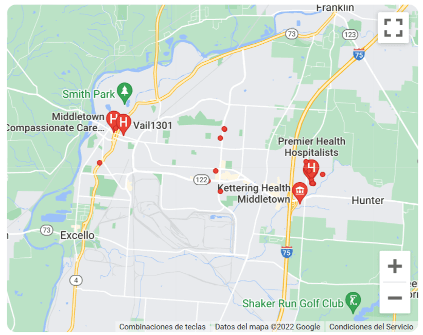 Seguros de médicos en Middletown OH
