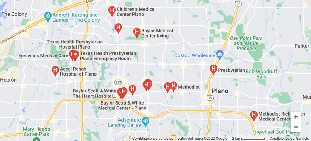 Seguros médicos en Plano